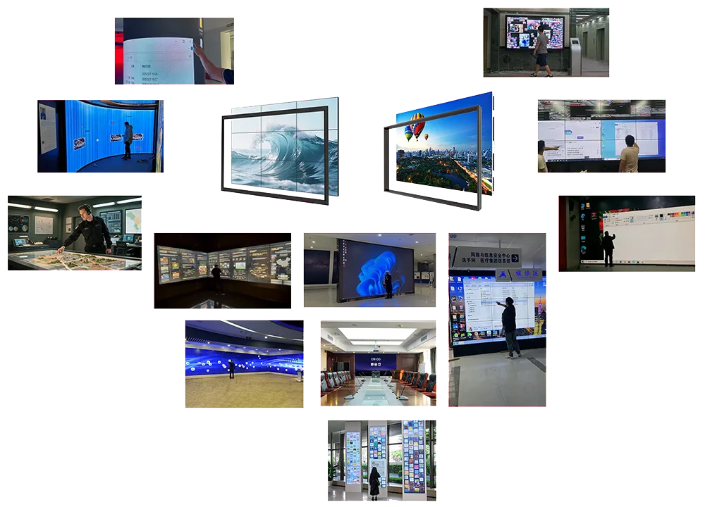 Custom-sized Touch Frames